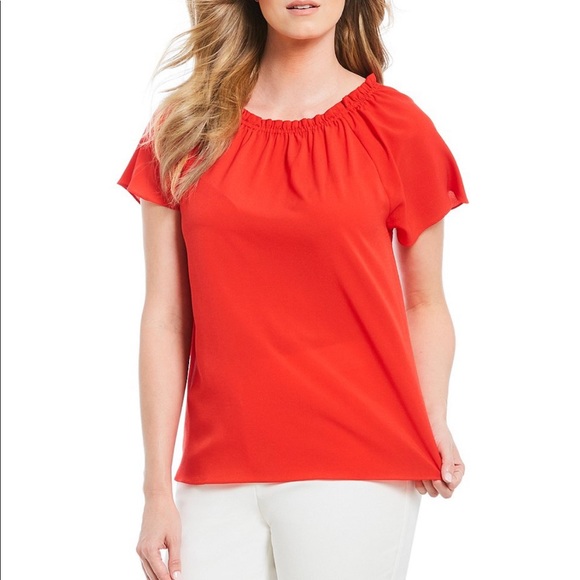 Alex Marie Solid Blouse - Picture 1 of 3